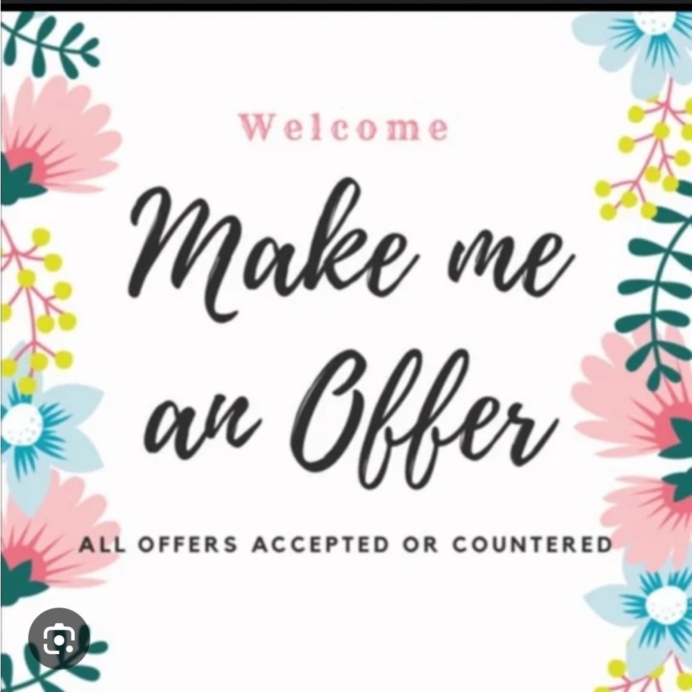 MAKE ME AN OFFER, I ACCEPT GOOD BEST OFFERS! :)